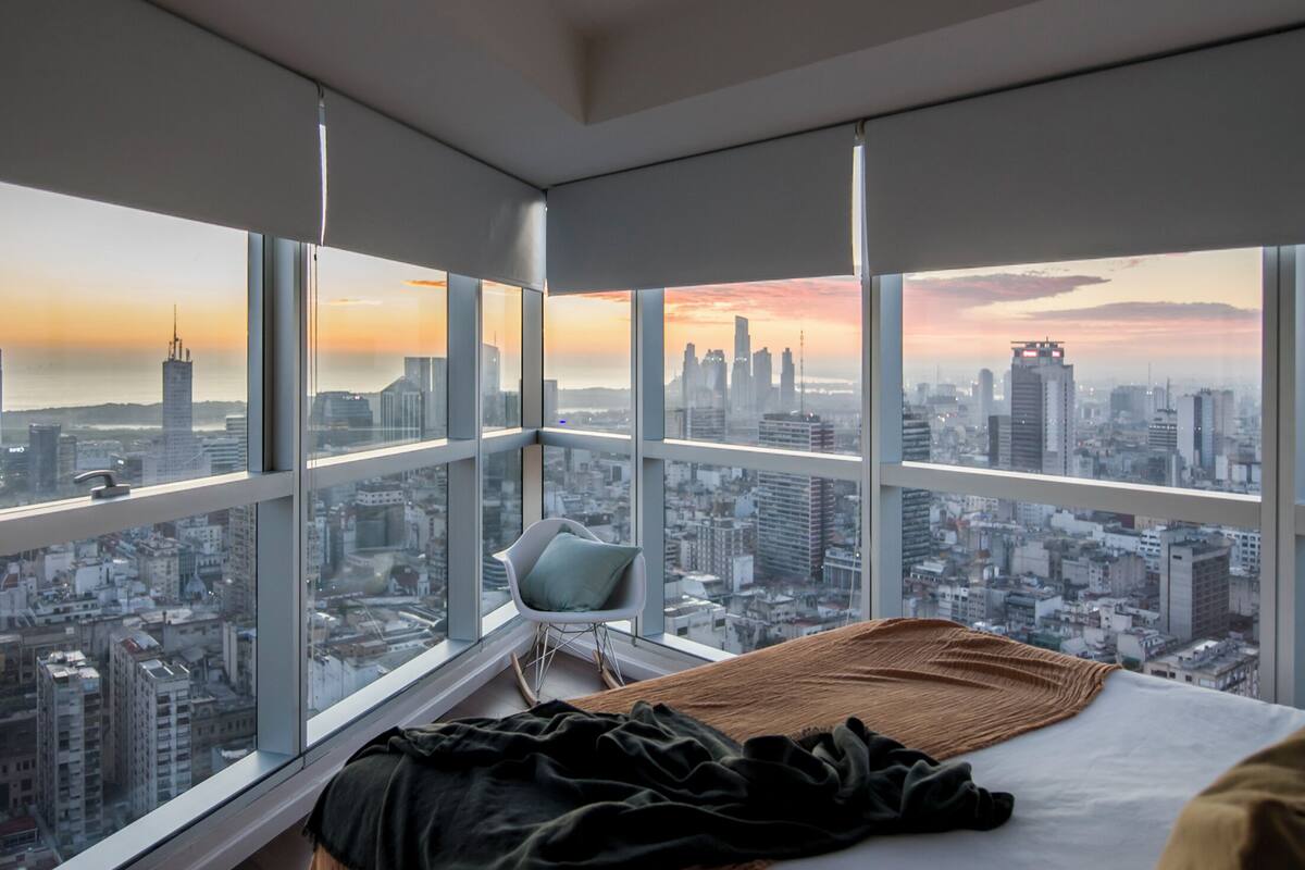 Panoramic Apartment, 2 Bedrooms | Hypo-allergenic bedding available, down comforters, in-room safe