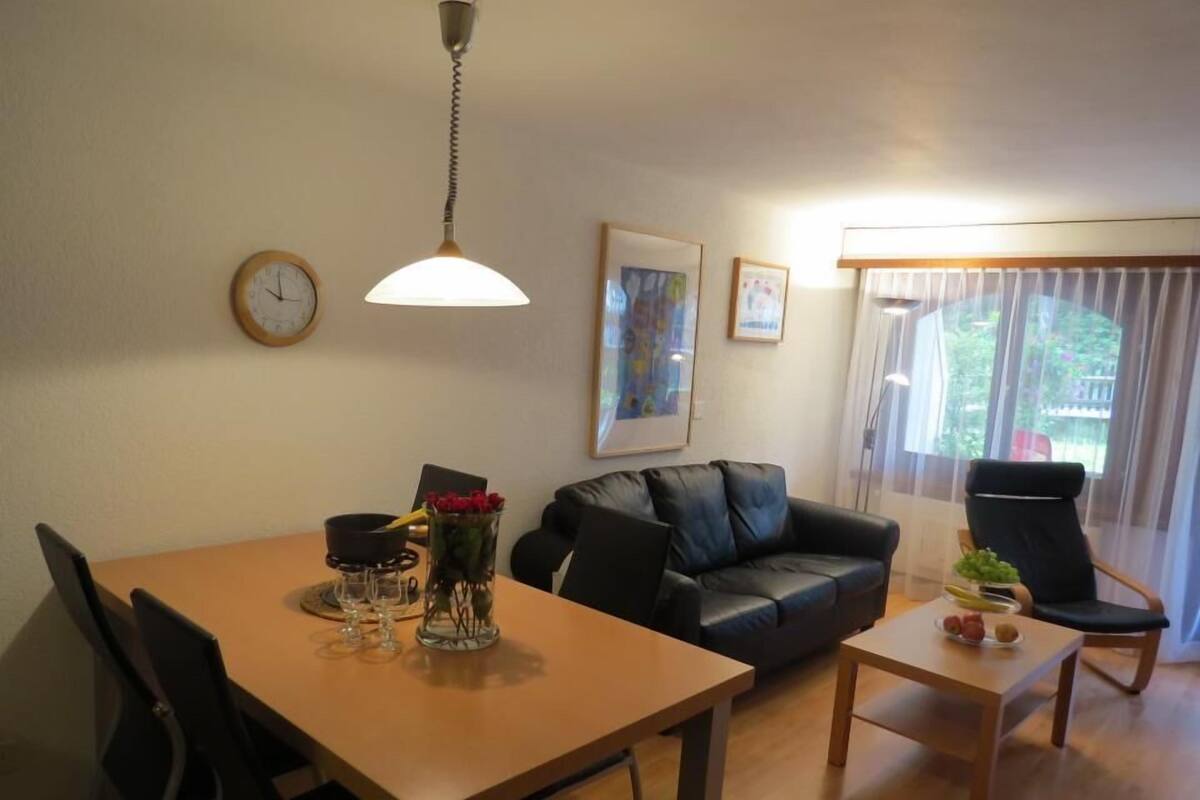 Apartment, 1 Bedroom (Cleaning fee 100CHF) | Living area