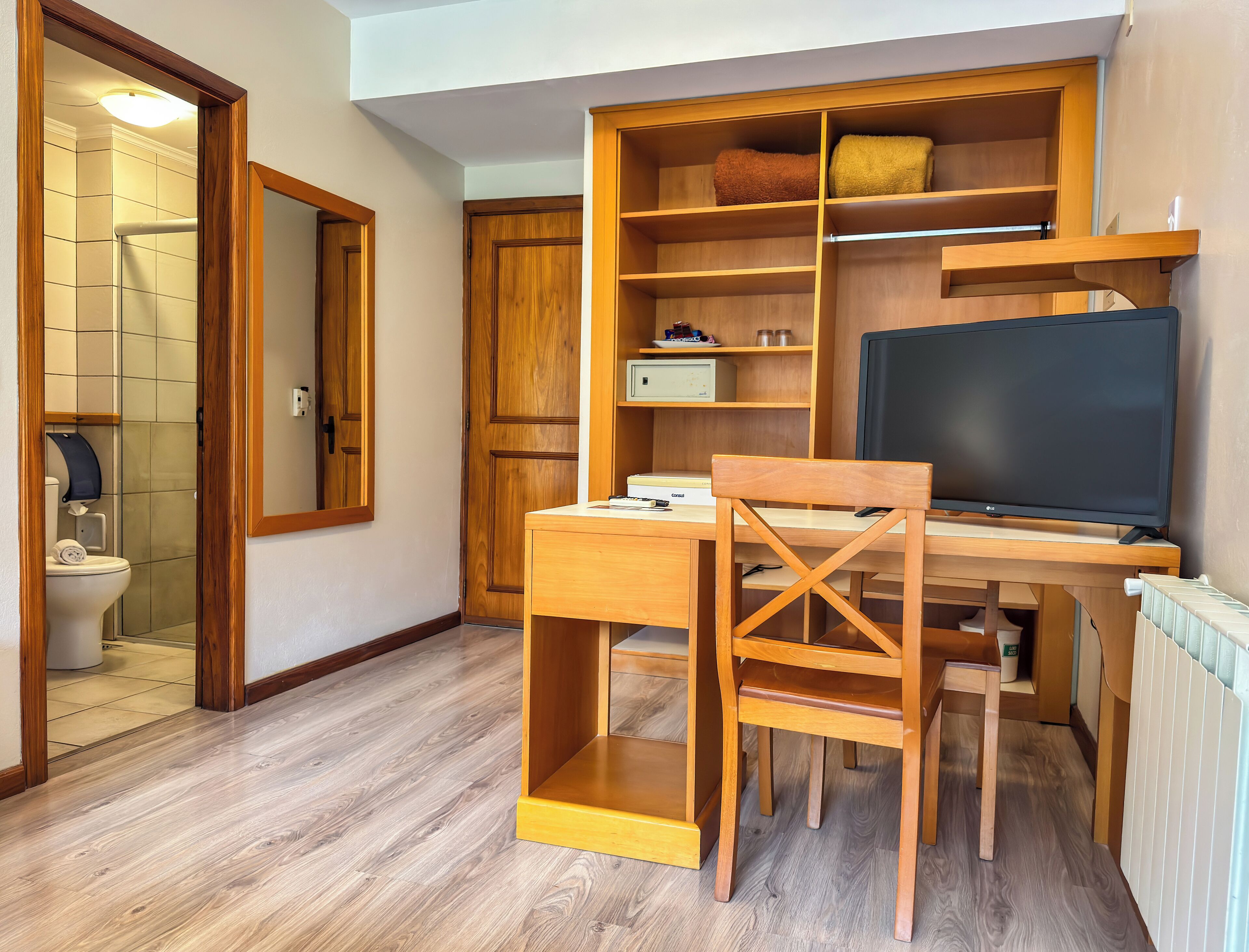 minibar, desk, blackout curtains, free wifi