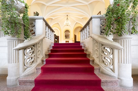 Interior entrance. Schlosshotel Villa Westerberge