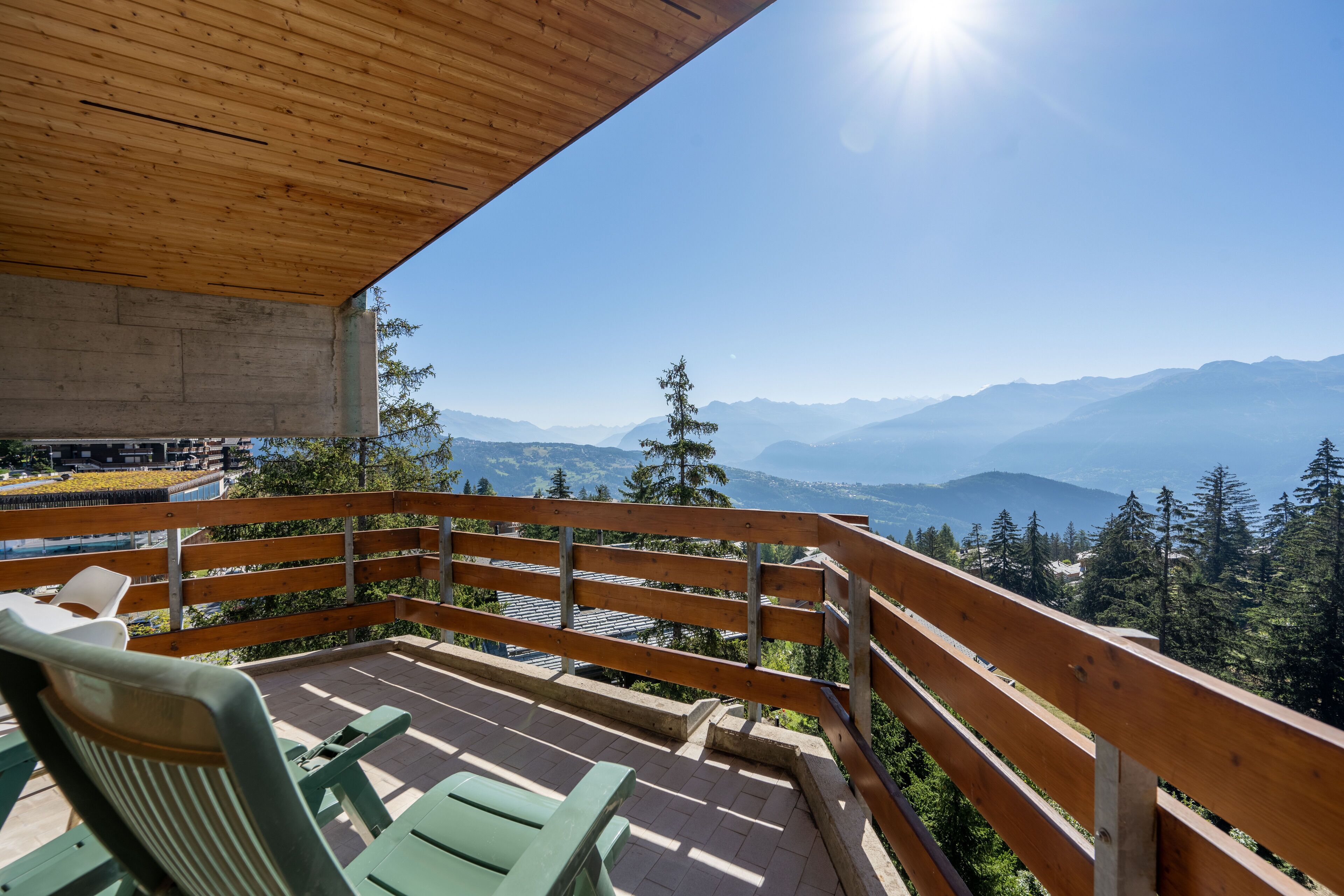 Familienapartment, 2 Schlafzimmer | Blick auf die Berge