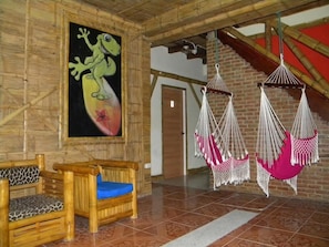 Interior entrance