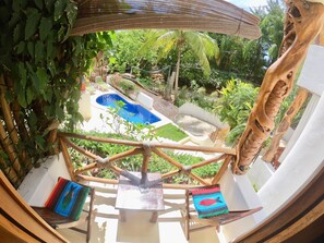 Studio Apartment | Egyptian cotton sheets, premium bedding, in-room safe - Mar y Sueños Suites (Sayulita)