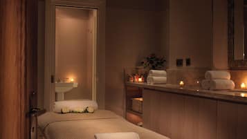Body treatments, hydrotherapy, aromatherapy, deep-tissue massages