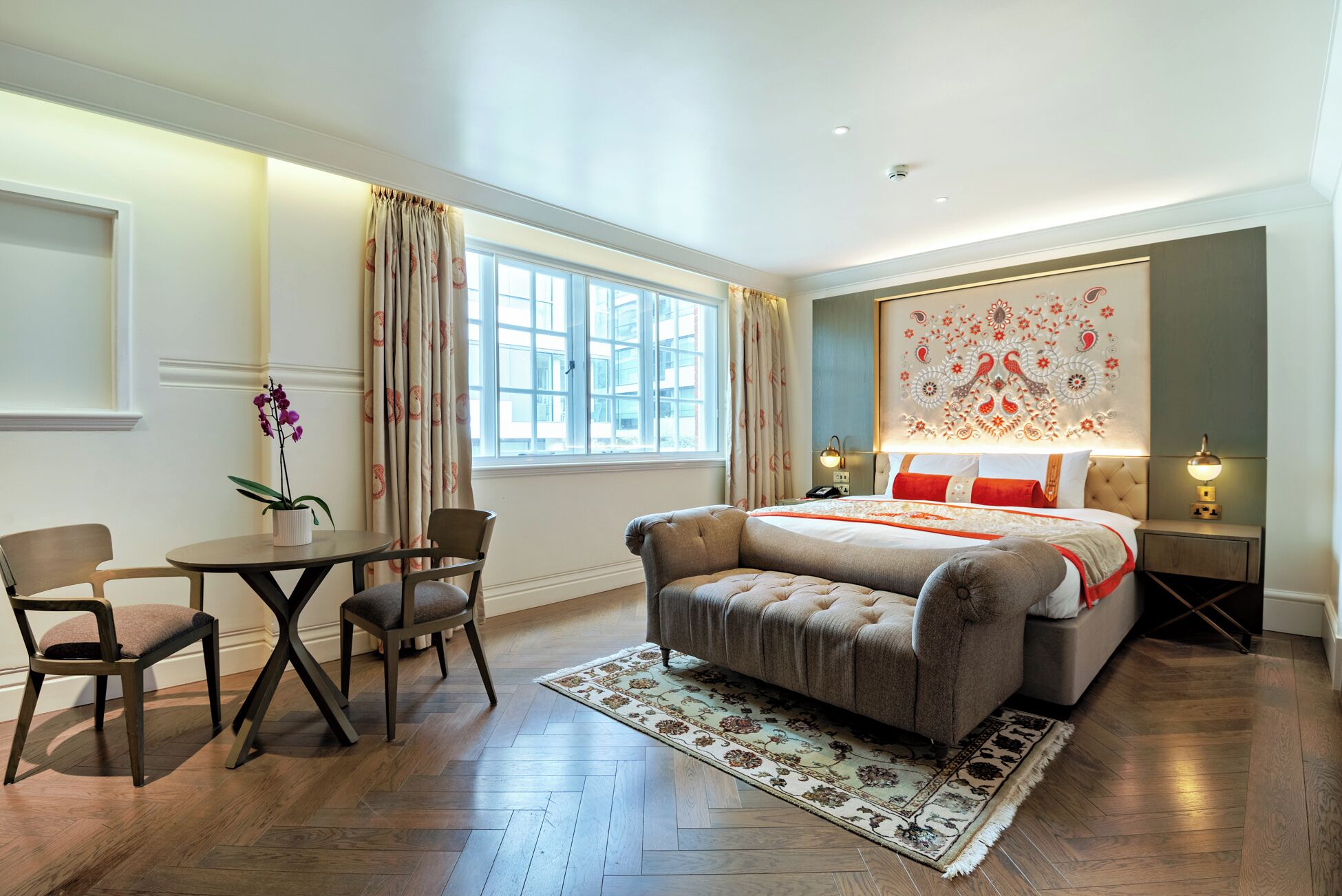 Bộ trải giường bằng vải cotton Ai Cập, bộ đồ giường cao cấp 