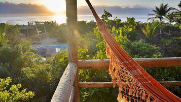 Panoramic Tree House, 1 Bedroom, Terrace, Beach View | View from room