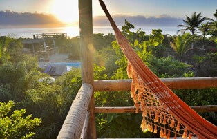 Panoramic Tree House, 1 Bedroom, Terrace, Beach View | View from room