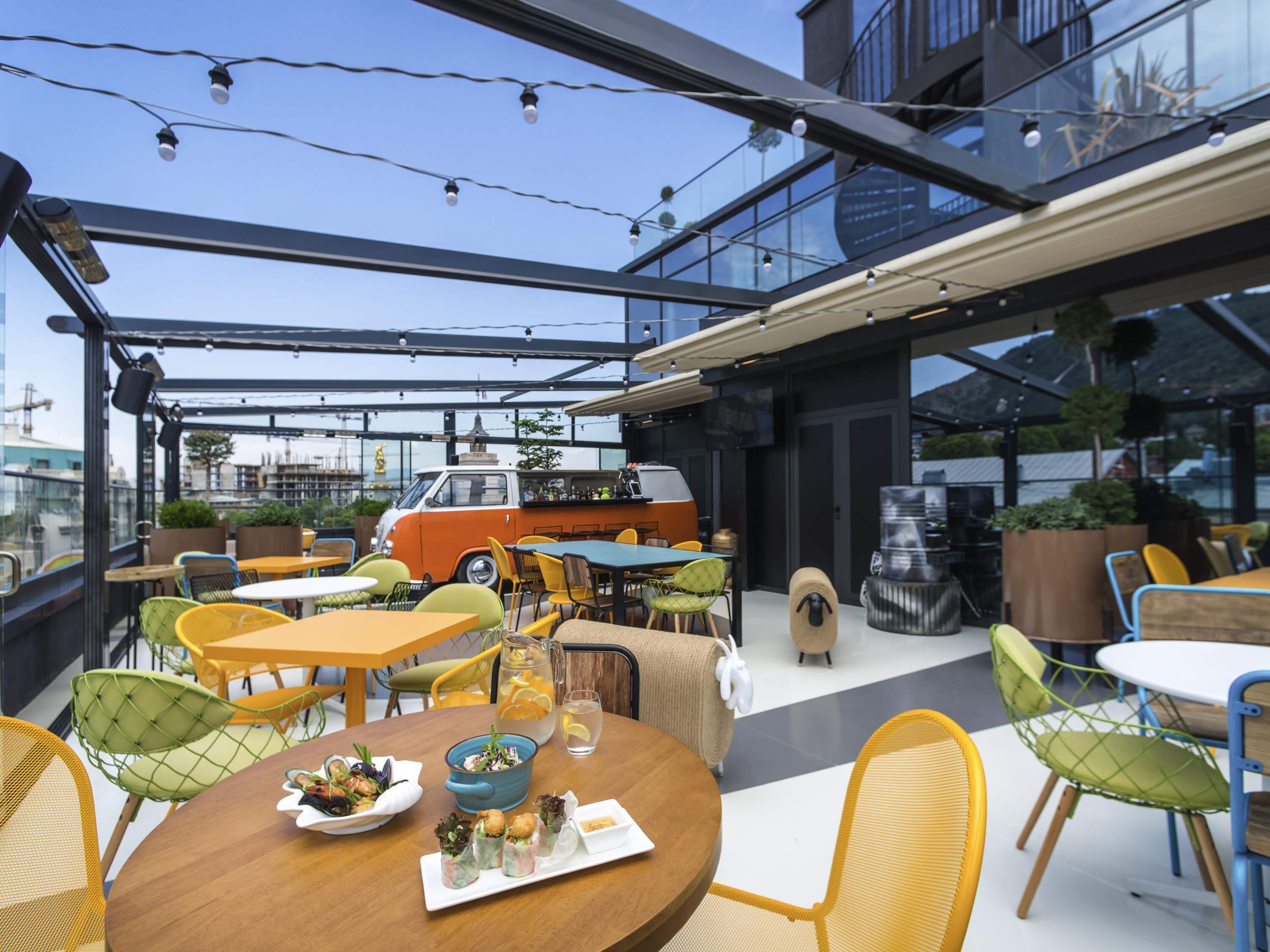 Rooftop bar
