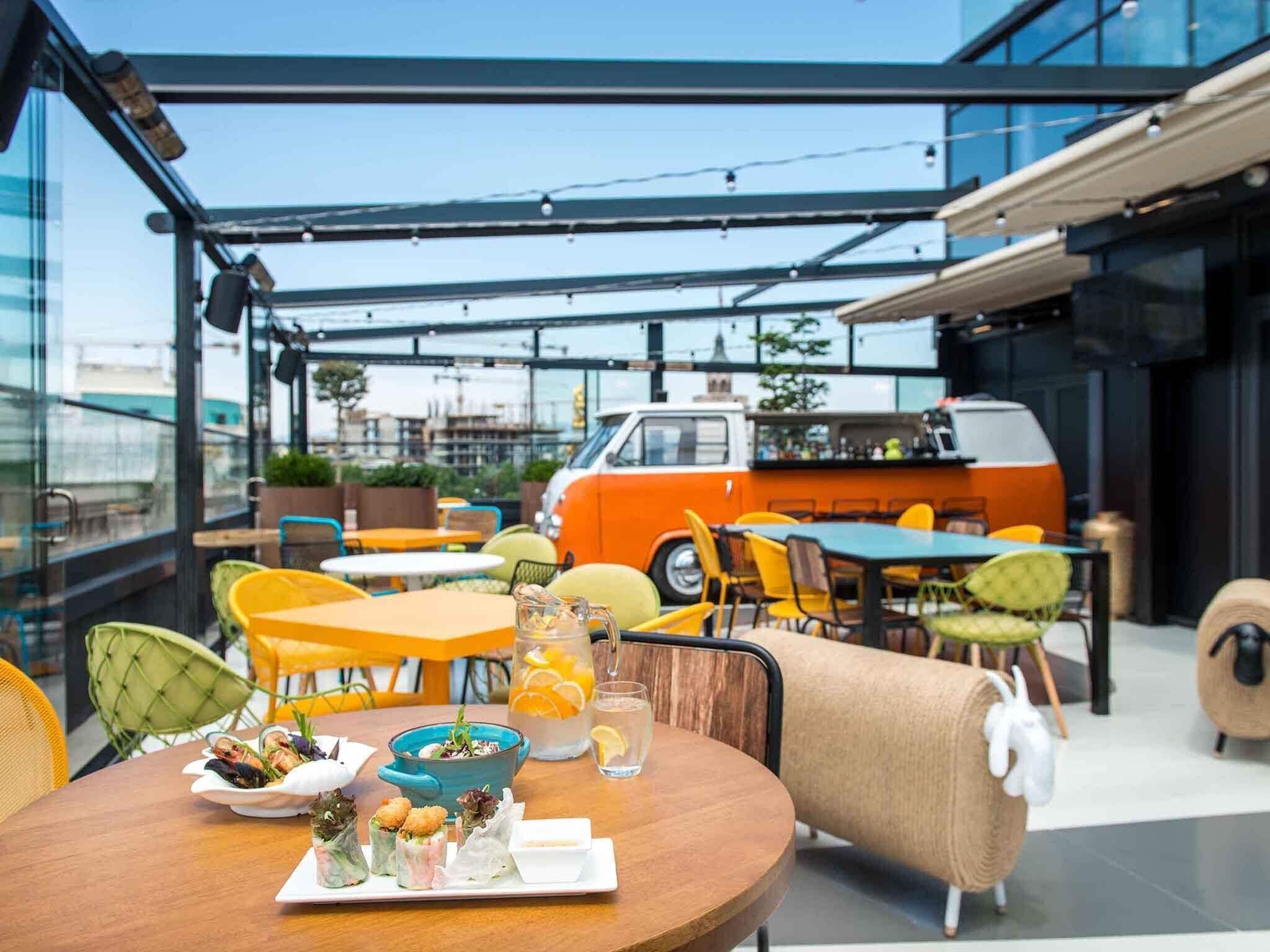 Rooftop bar