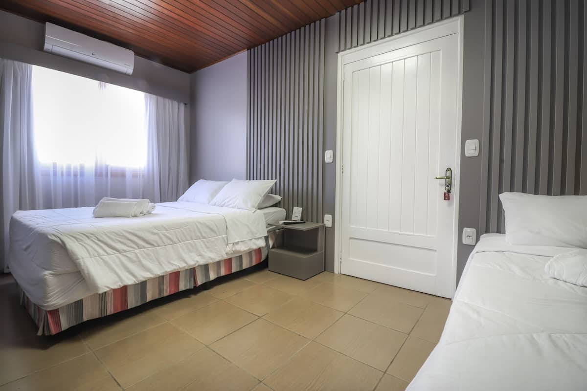 Minibar, desk, blackout drapes, iron/ironing board