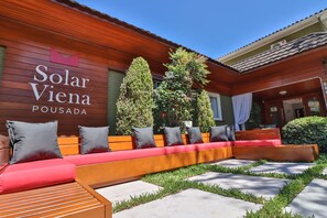 Fassade der Unterkunft