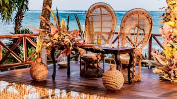 Área para banquetes al aire libre