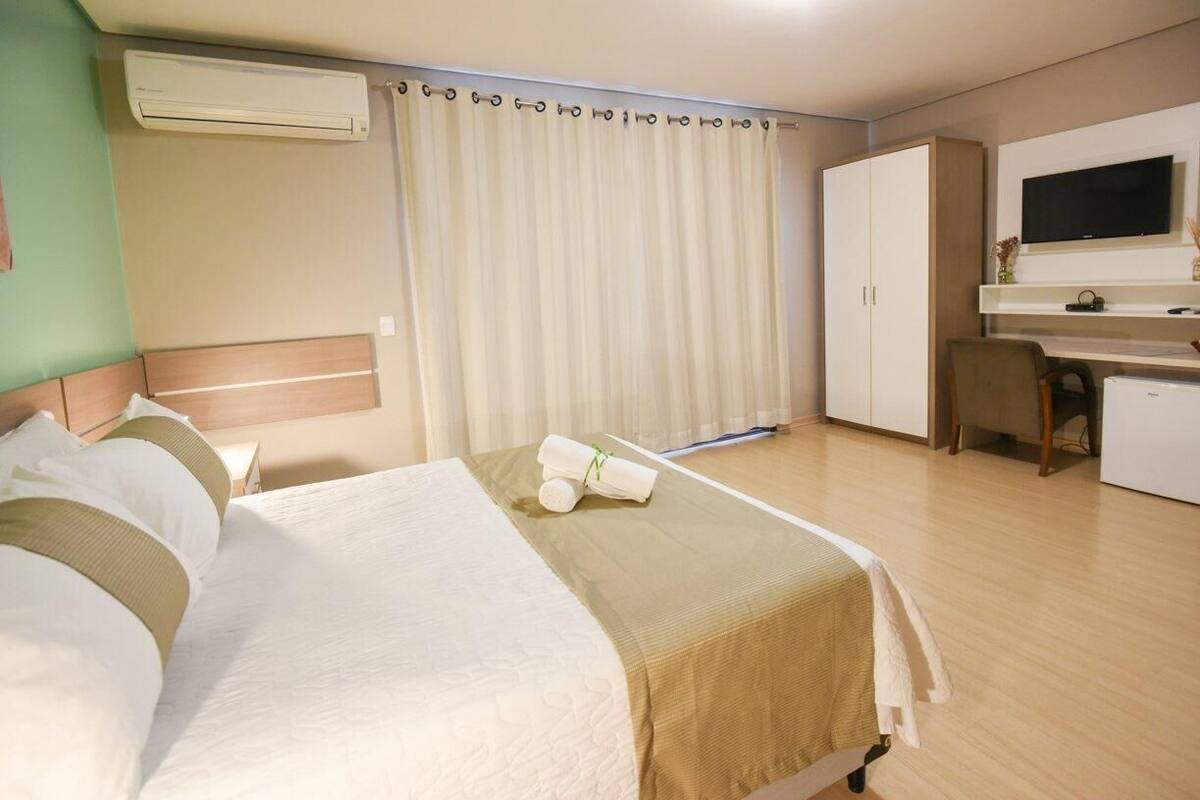 Minibar, desk, blackout drapes, soundproofing