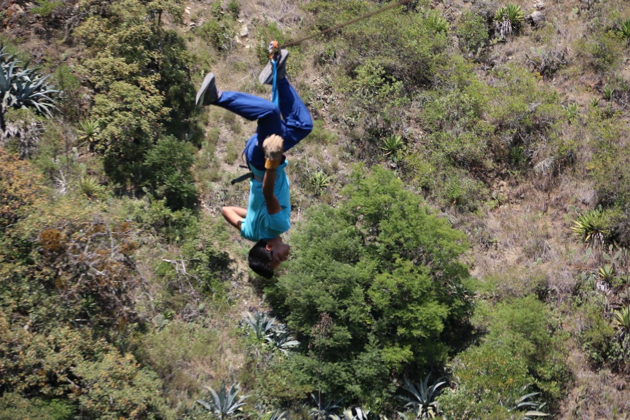 Outdoor rock climbing