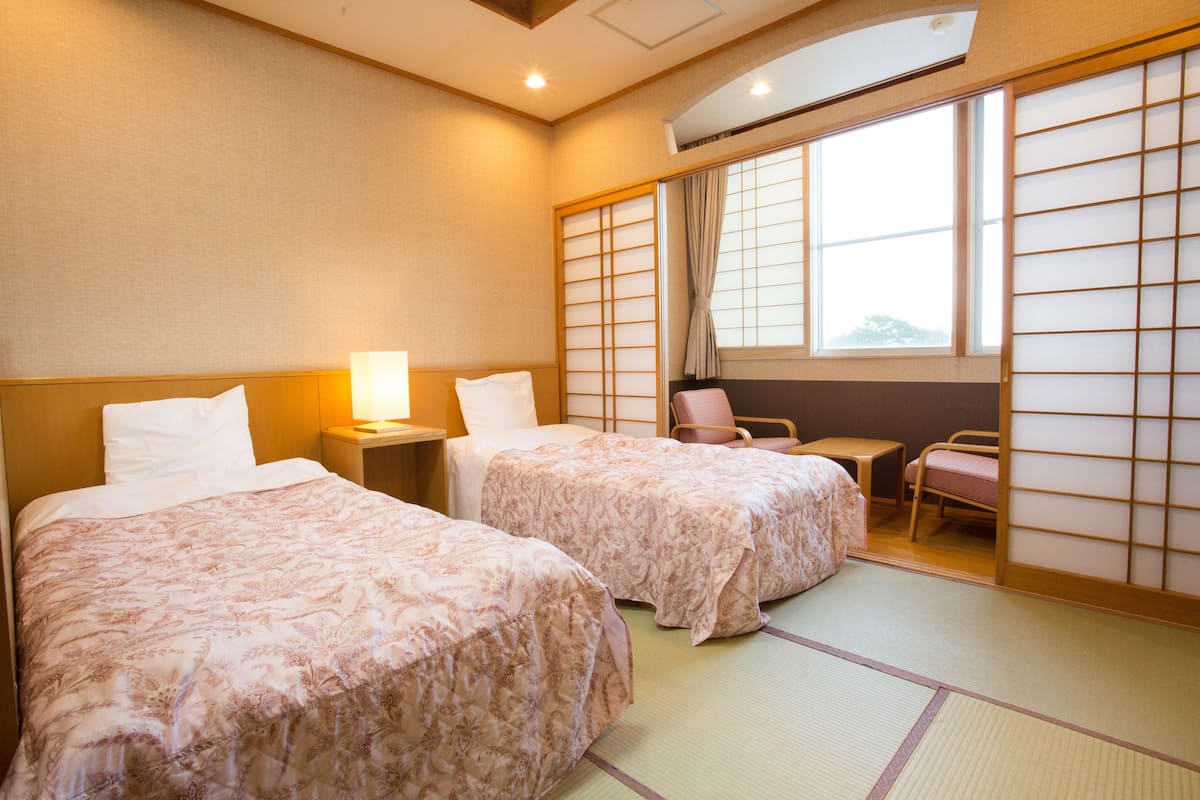 双床房 (with Tatami area, 12 tatami mats size) | 免费 WiFi