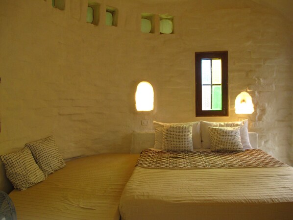 Basic-herbergi með tvíbreiðu rúmi - 1 svefnherbergi - útsýni yfir garð | Míníbar, ókeypis þráðlaus nettenging