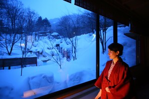 Vue depuis l’hébergement