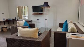 32-inch LCD TV with satellite channels, TV