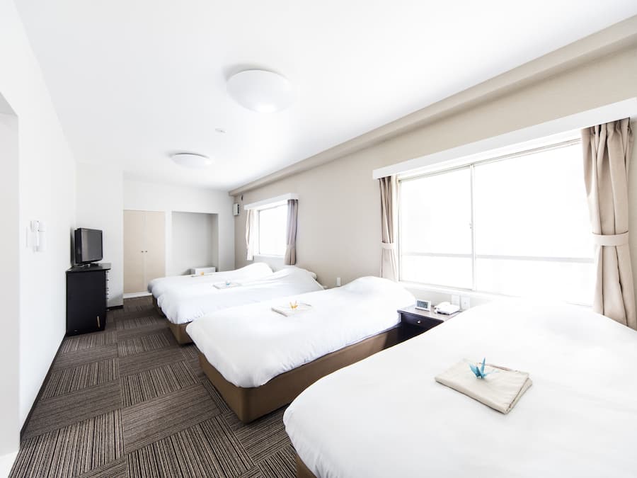 Standard Quadruple Room | Iron/ironing board, free WiFi, bed sheets