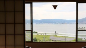 View from room - Suwako Hotel (Suwa)