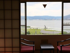 View from room - Suwako Hotel (Suwa)