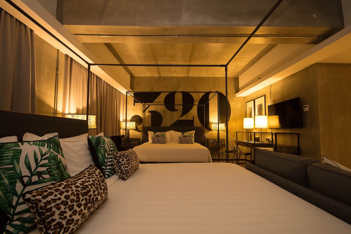 family suite, city view | 1 bedroom, in-room safe, desk, soundproofing