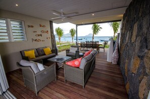 Duplex, 3 Bedrooms | Living area | TV - Lescale By Dream Escapes (Black River)