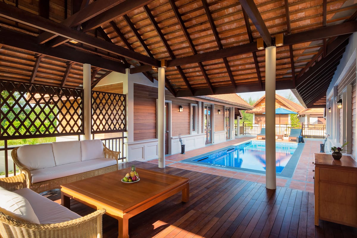 2 Bedroom Pool Villa Garden | Terras