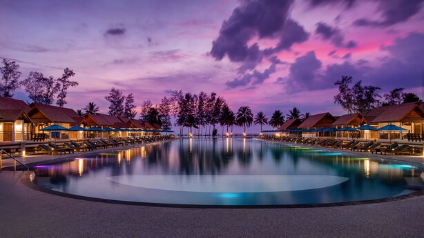 Pemandangan dari properti