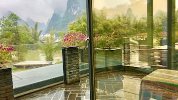 Quarto casal luxo | Sacada