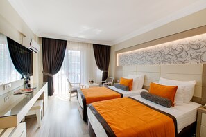 In-room safe, individually furnished, desk, laptop workspace