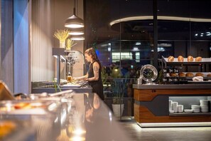 Daily buffet breakfast (EUR 5 per person)