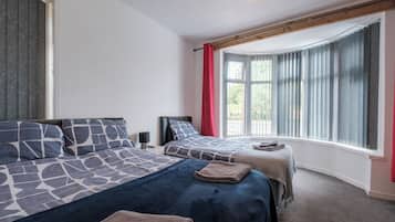 Family Triple Room, Multiple Beds (Family) | Iron/ironing board, free WiFi, bed sheets