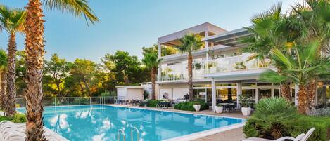 Majoituspaikan julkisivu