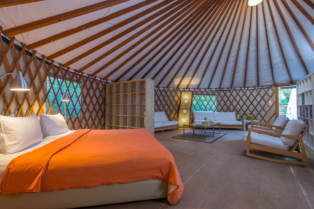 superior tent, 1 bedroom | premium bedding, in-room safe, soundproofing, free wifi