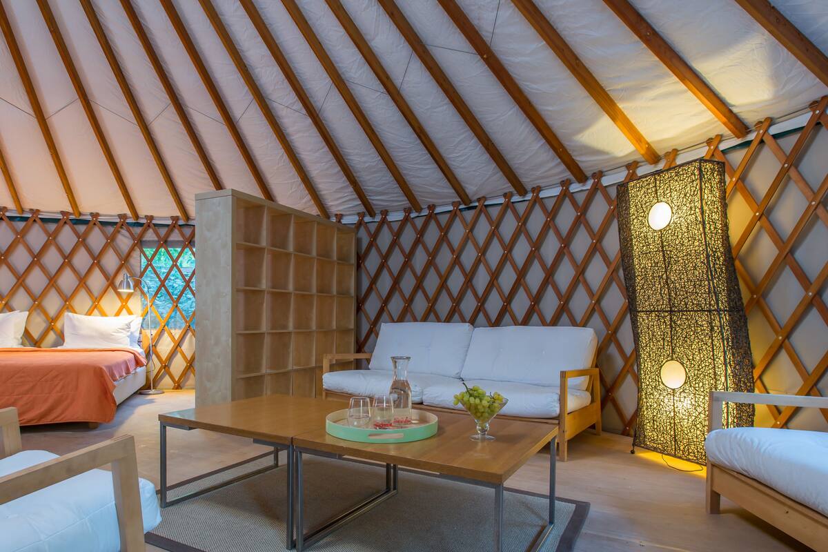 superior tent, 1 bedroom | premium bedding, in-room safe, soundproofing, free wifi