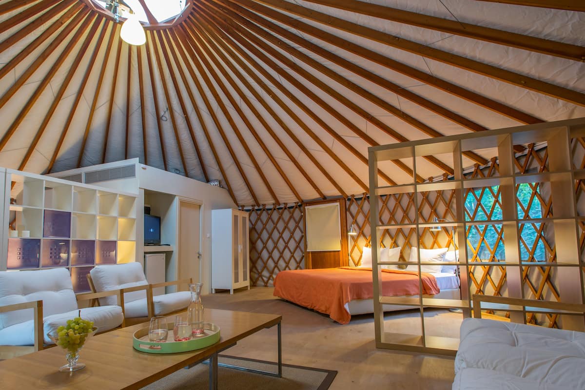 superior tent, 1 bedroom | premium bedding, in-room safe, soundproofing, free wifi