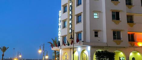 Fachada de la propiedad