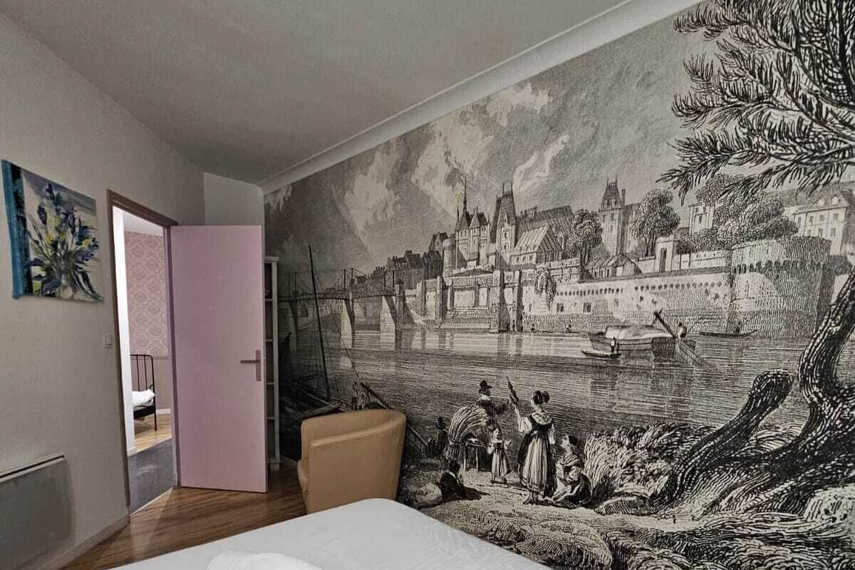อพาร์ทเมนท์, ห้องน้ำในตัว, วิวสวน (Guerech' de Bretagne) | 1 ห้องนอน