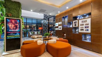 Sala de estar en el lobby