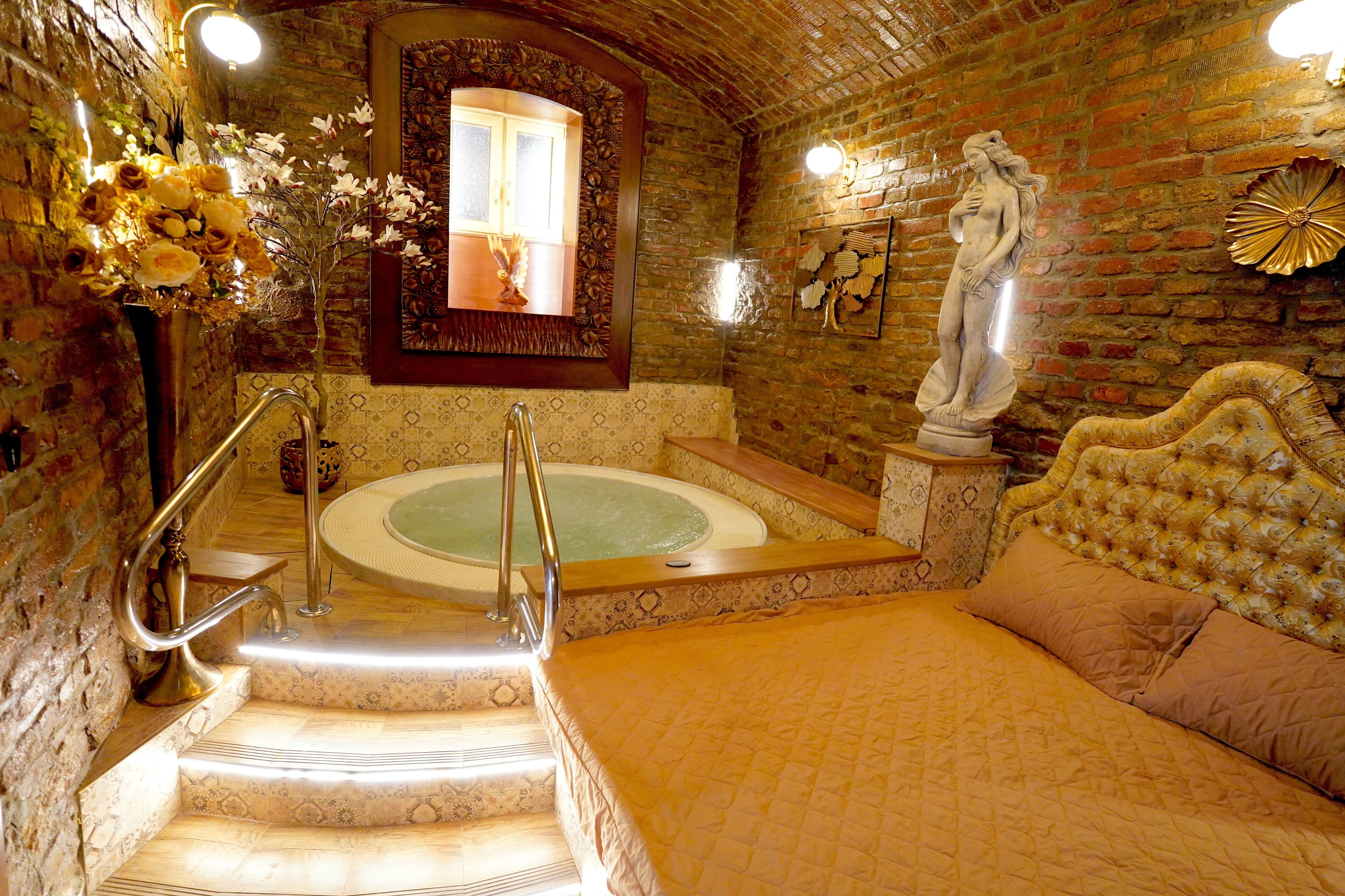 Studio – exclusive, 1 soverom, badstue | Privat boblebad