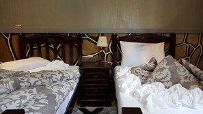 Kamar Twin Mewah | Setrika/meja setrika dan tempat tidur bayi gratis