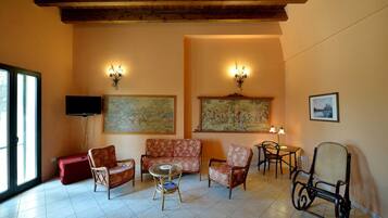 Lobby sitting area