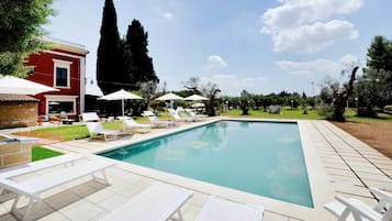 Seasonal outdoor pool