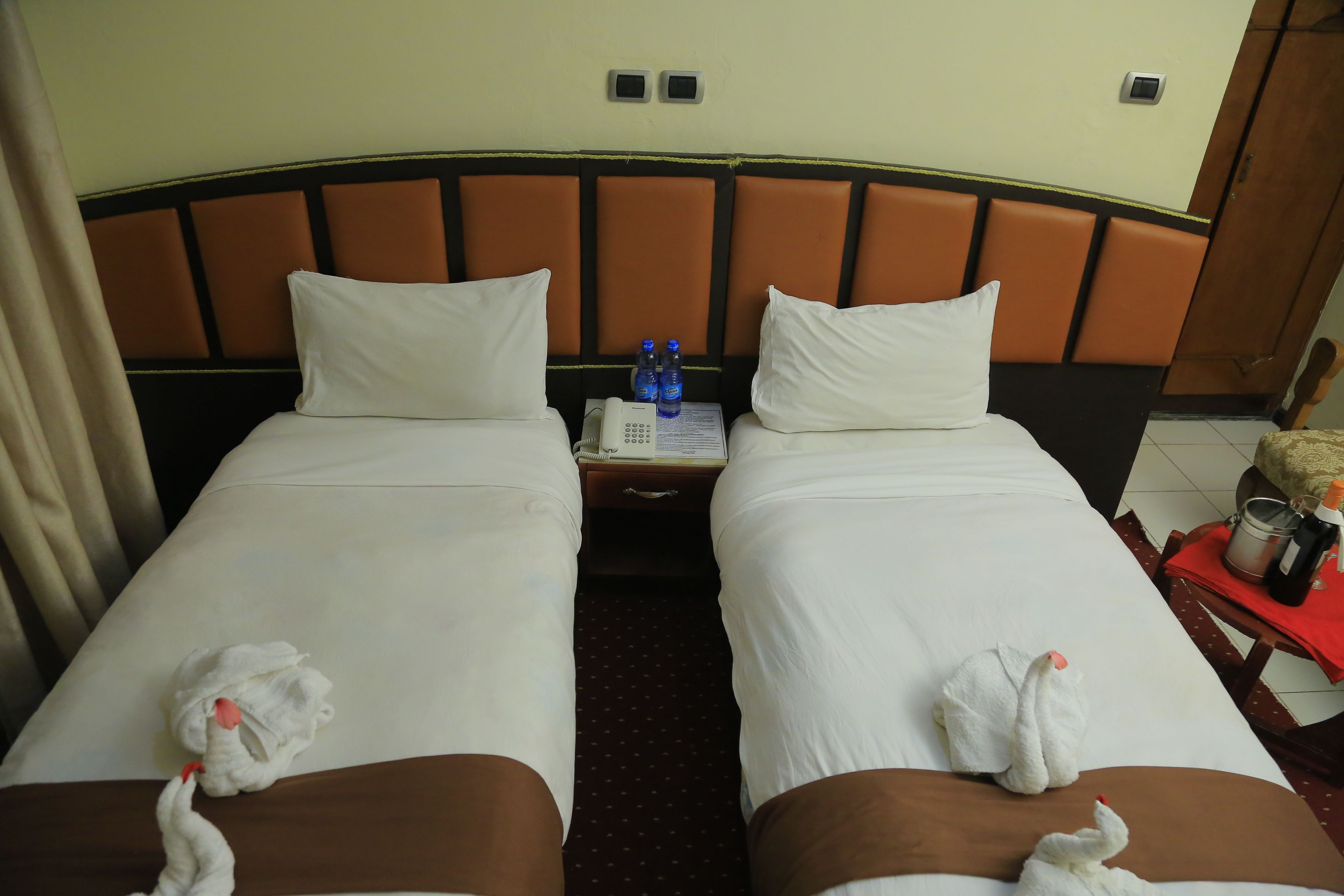 premium bedding, individually decorated, individually furnished, desk