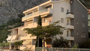 Facciata della struttura