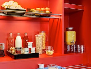 Daily buffet breakfast (EUR 5.9 per person)