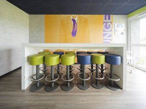 Morgenmadsbuffet hver dag (9.9 EUR pr. person)