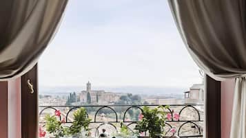 Suite panoramica, vista città | Vista dalla camera
