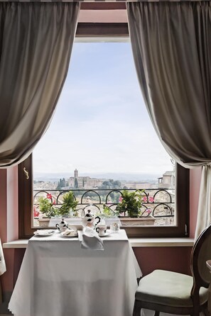 Panoramic Suite, City View | View from room - Residenza d'Epoca Palazzo Borghesi (Siena)